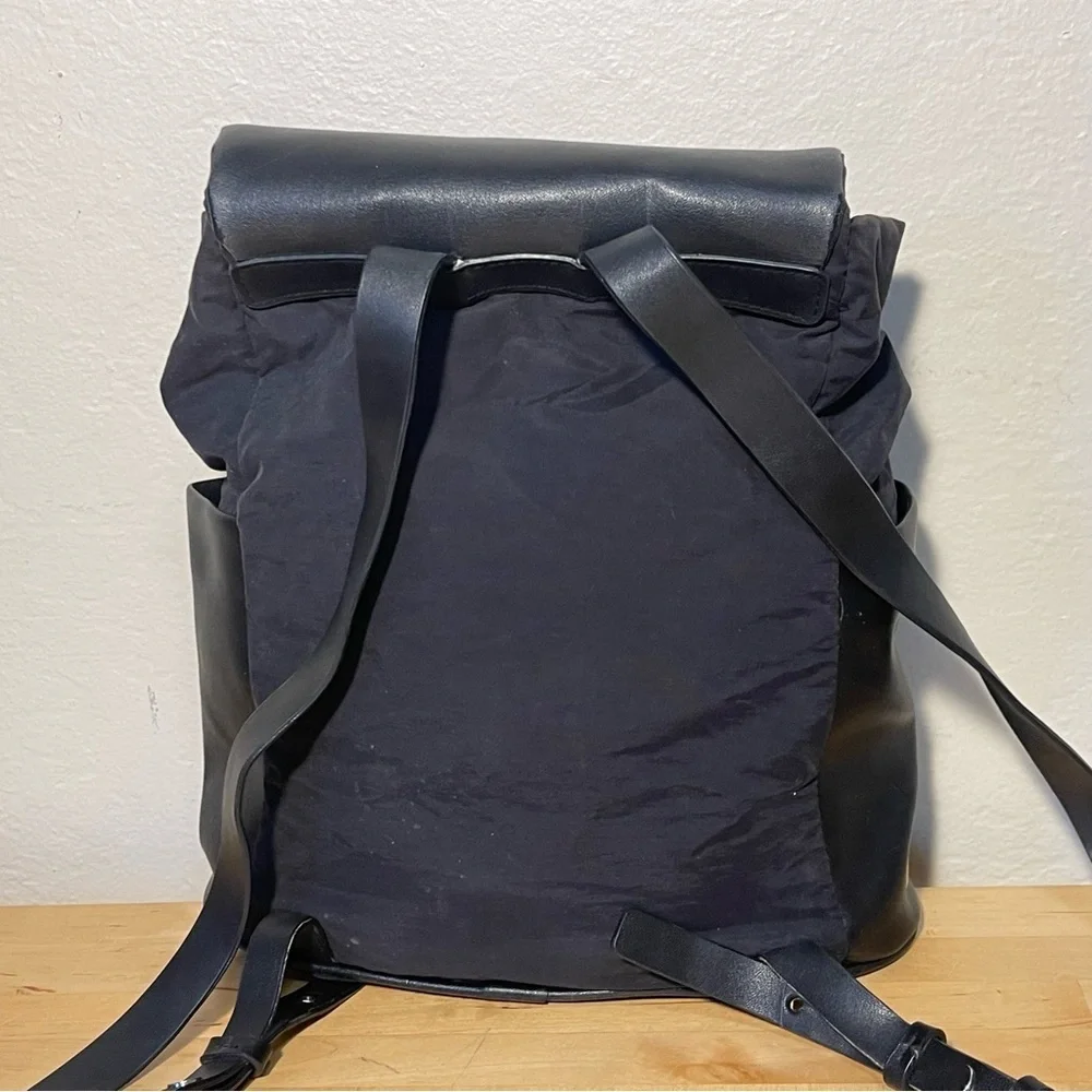 City DKNY small Tilly backpack leather and fabric